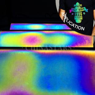 炫彩七彩入口热贴膜材料