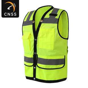 网布透气入口背心马甲多功能多口袋