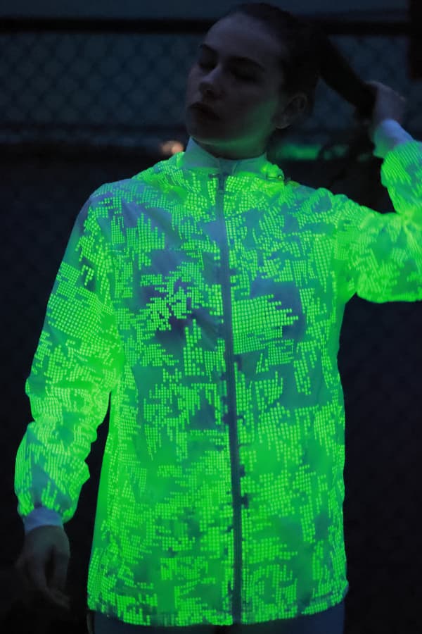 印花入口户外夜光服